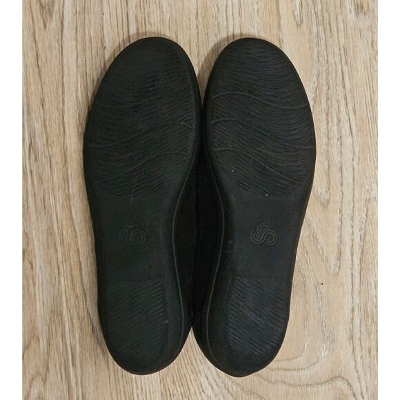 Clarks Cloud Steppers Ladies Slip On Shoes Size US 6.5M Black Cushion Soft - Picture 8 of 9